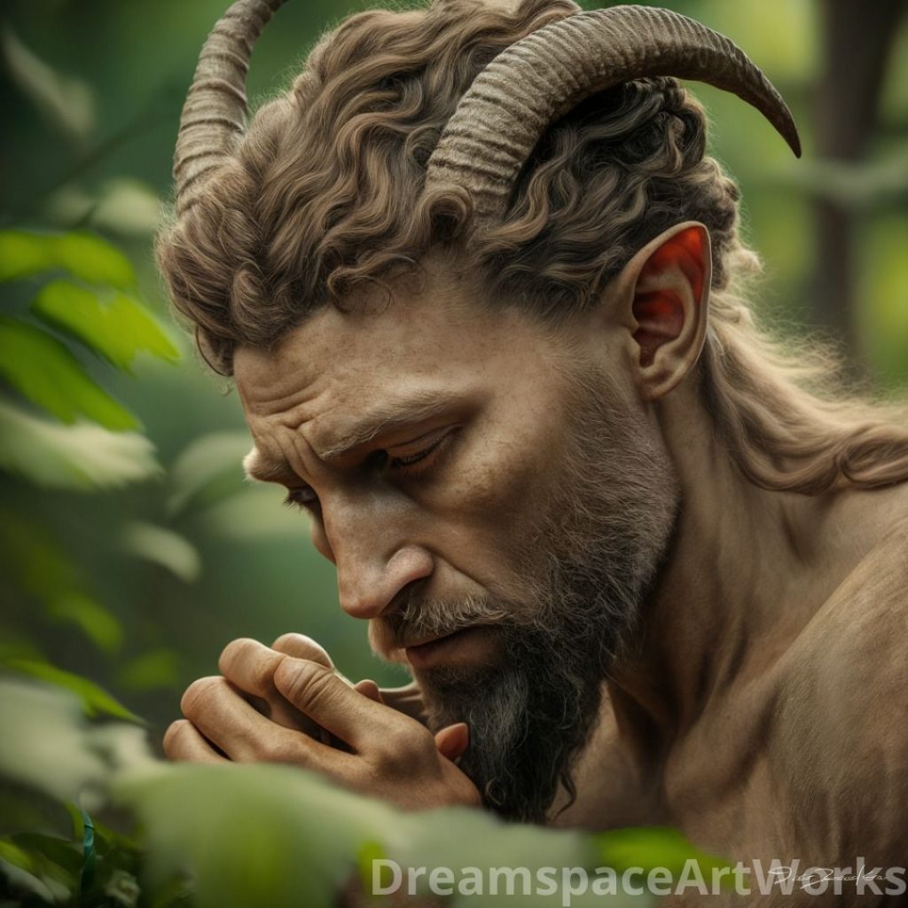 Pan tries to recreate the original mind and soul from many pieces of shattered glass. He is not always successful in recreating the finer detail but can always fix the outer form.  Blood and bone brings flesh upon our home. 