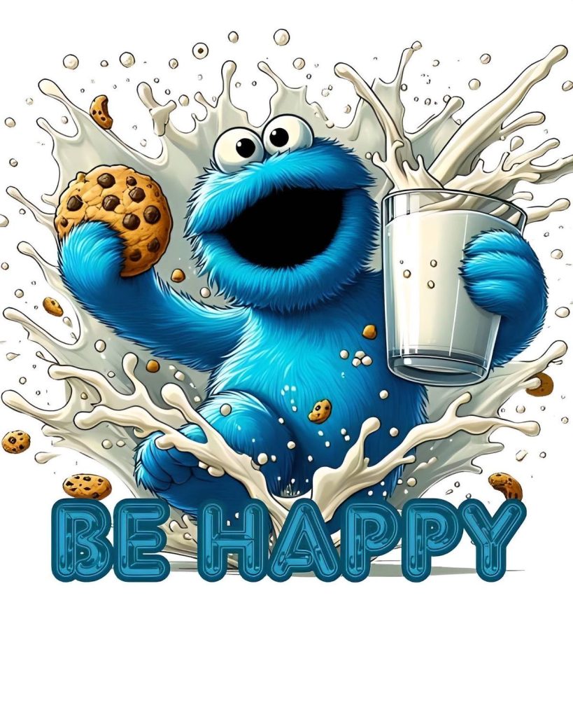 The Cookie Monster Says Ride The Lightning