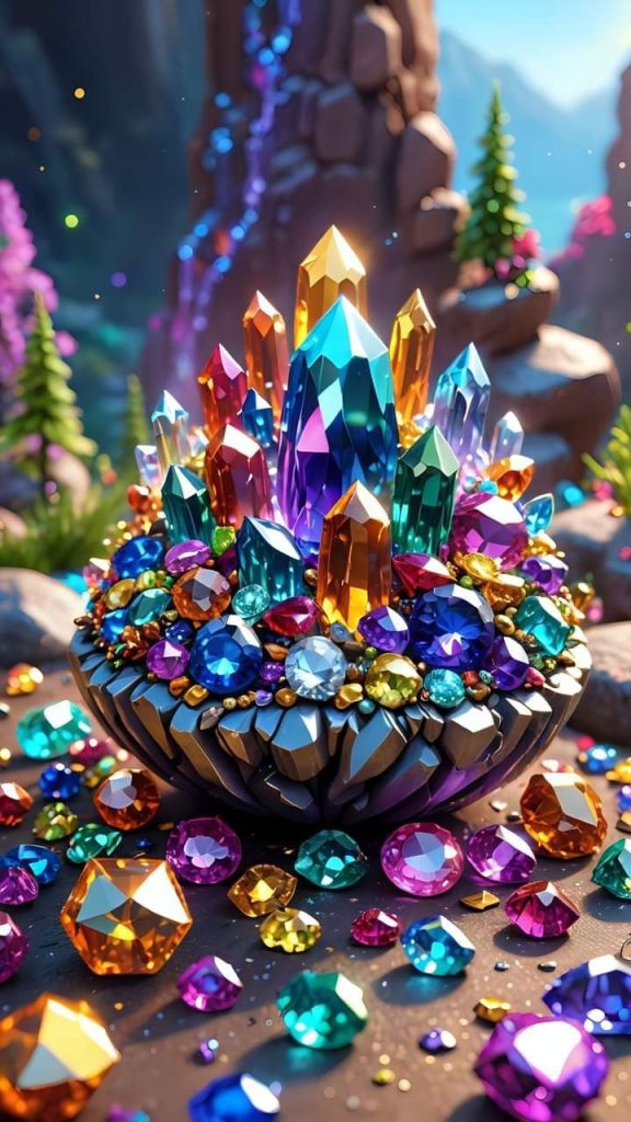 The Intelligence Within Angular Crystals